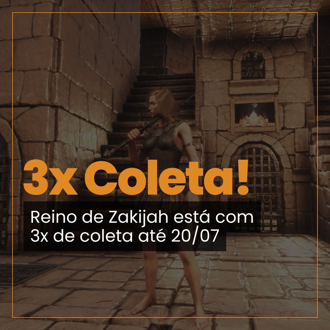 Boost 3x no Reino de Zakijah Conan Exiles