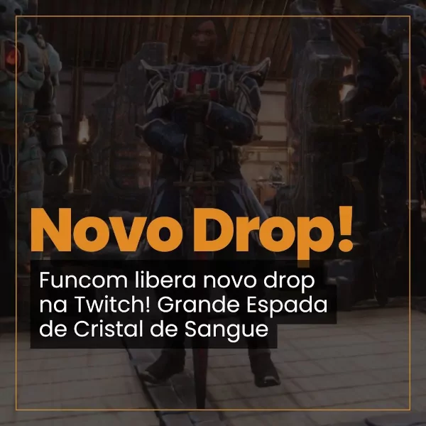 Conan Exiles Twitch Drop - Espada Cristal de Sangue